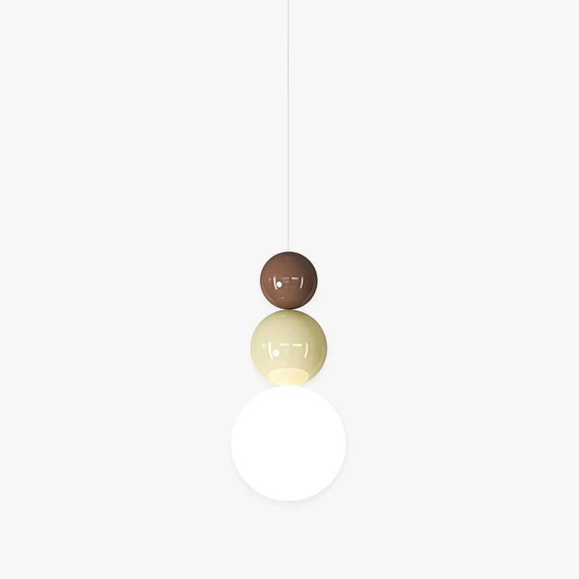 Elynd Acrylic Three Ball Pendant Lamp