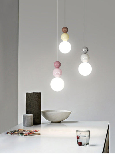 Elynd Acrylic Three Ball Pendant Lamp