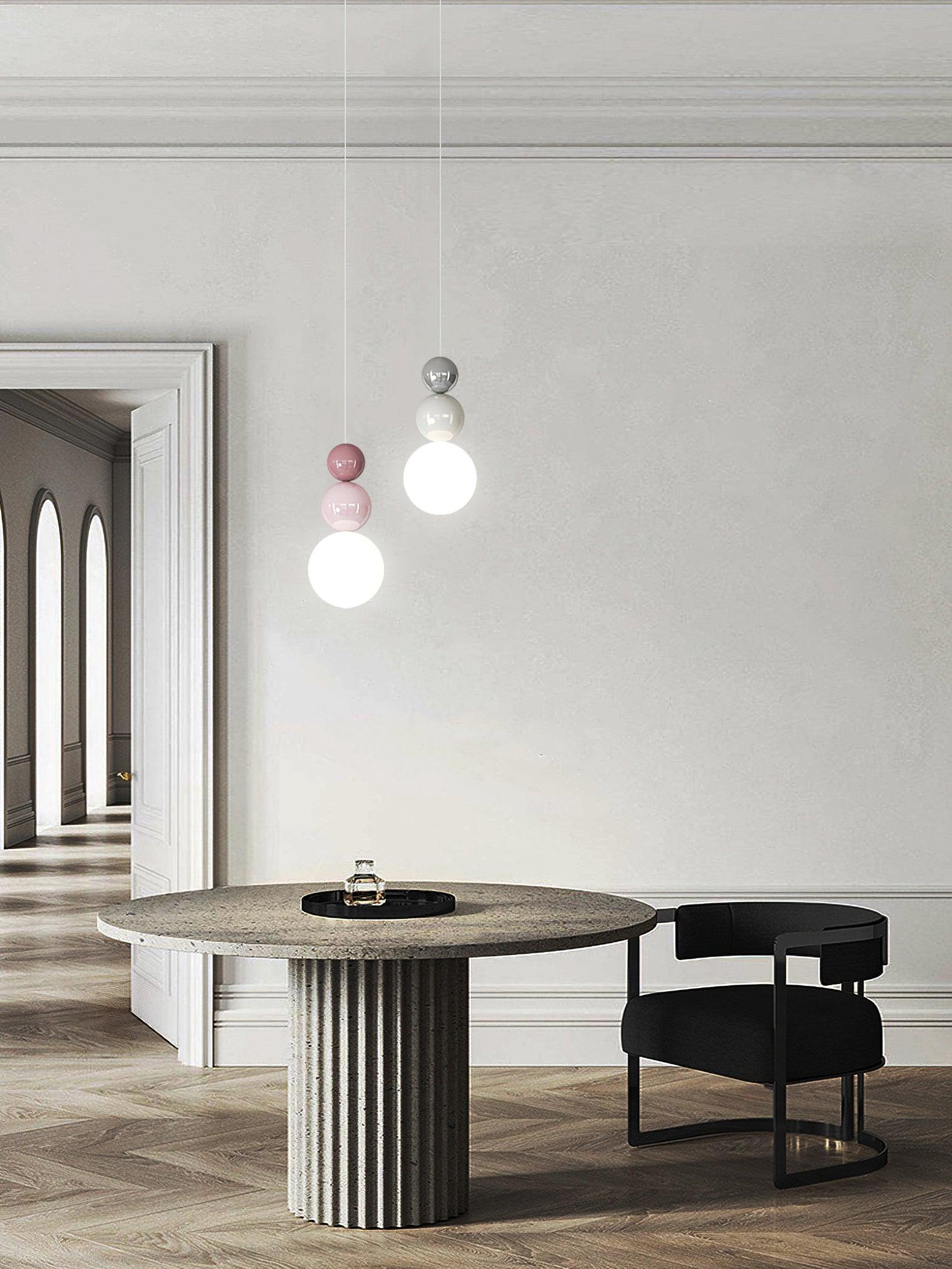 Elynd Acrylic Three Ball Pendant Lamp