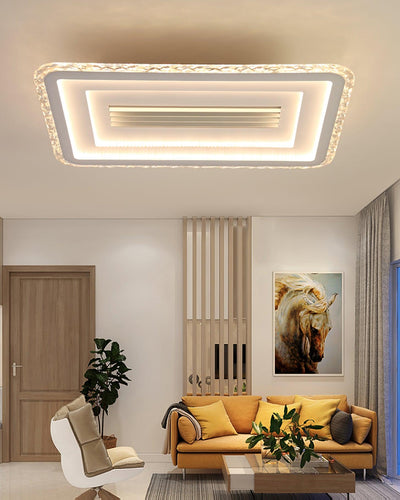 Ulthaara Modern Minimalist Ultrathin Rectangle Ceiling Lamp