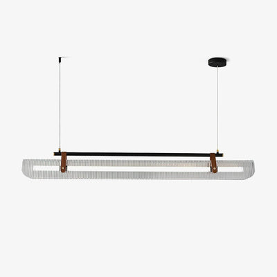 Niraenne Pendant Lamp Acrylic Linear Modern for Dining Room