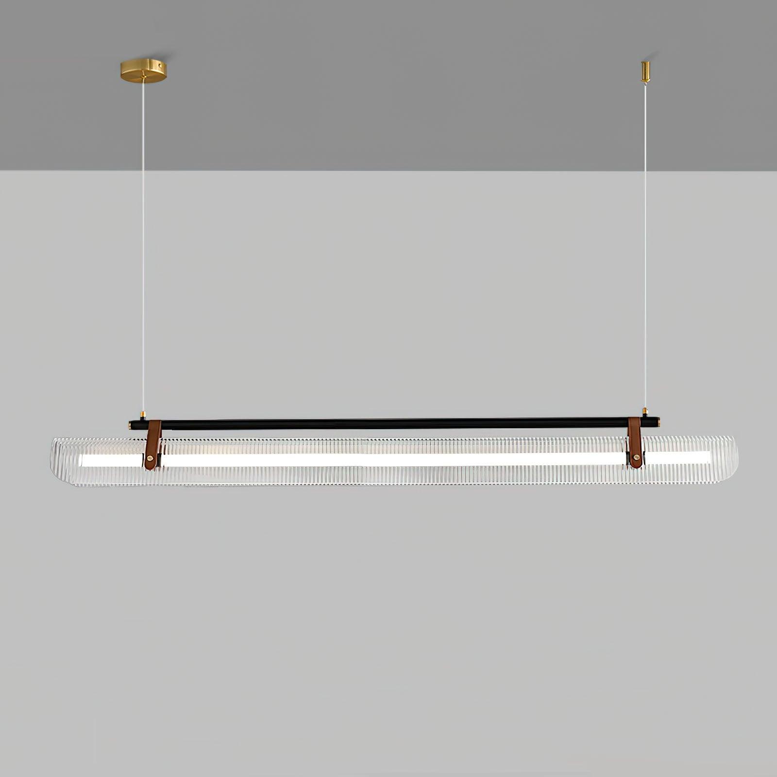 Niraenne Pendant Lamp Acrylic Linear Modern for Dining Room