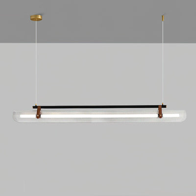 Niraenne Pendant Lamp Acrylic Linear Modern for Dining Room