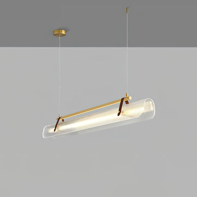 Niraenne Pendant Lamp Acrylic Linear Modern for Dining Room