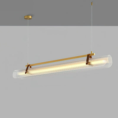 Niraenne Pendant Lamp Acrylic Linear Modern for Dining Room