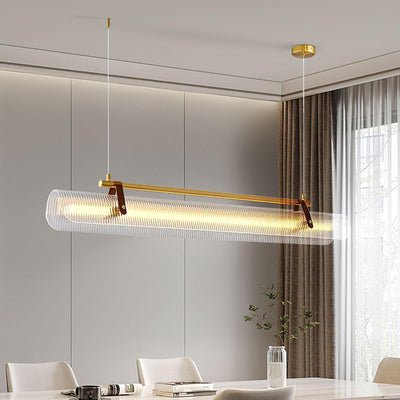 Niraenne Pendant Lamp Acrylic Linear Modern for Dining Room
