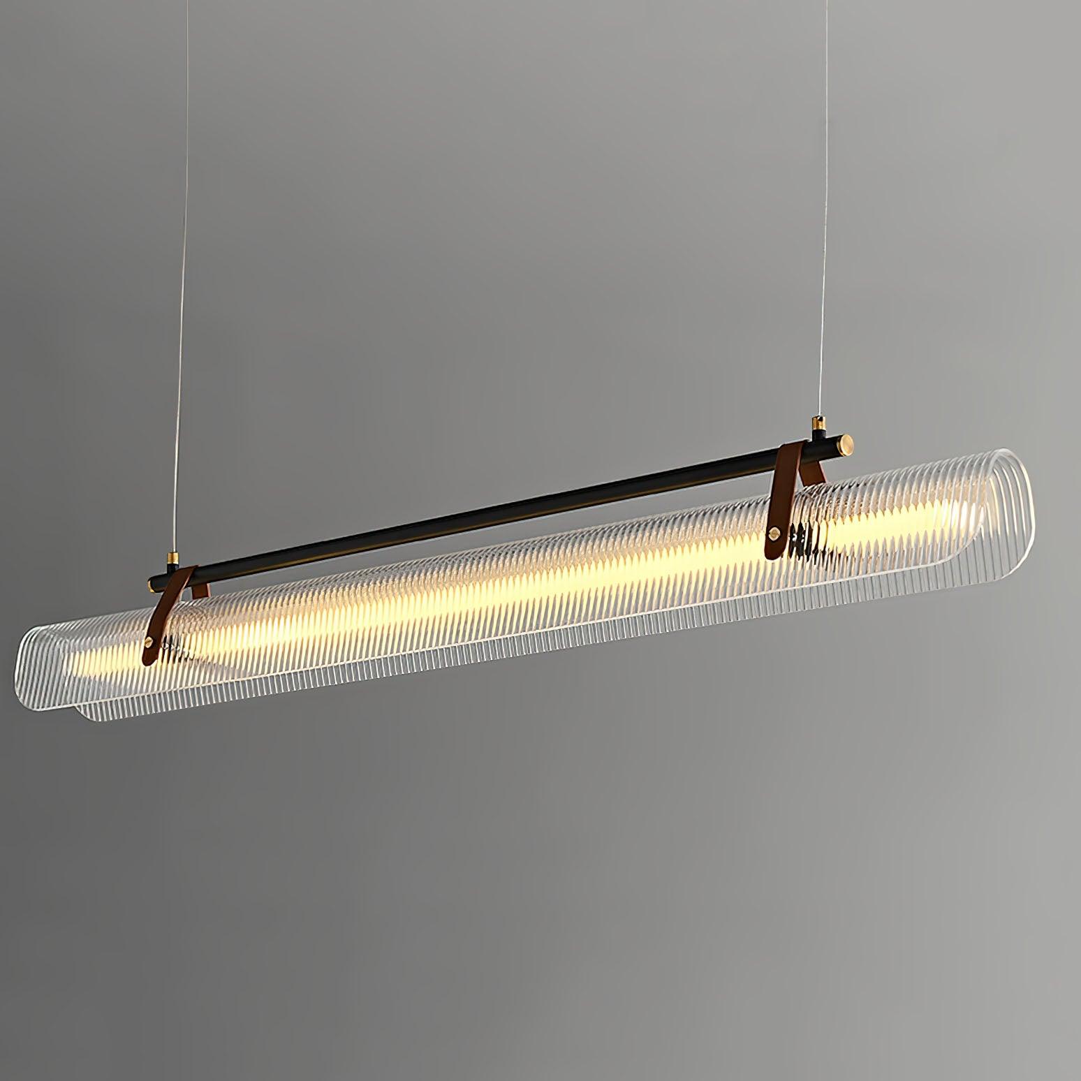 Niraenne Pendant Lamp Acrylic Linear Modern for Dining Room