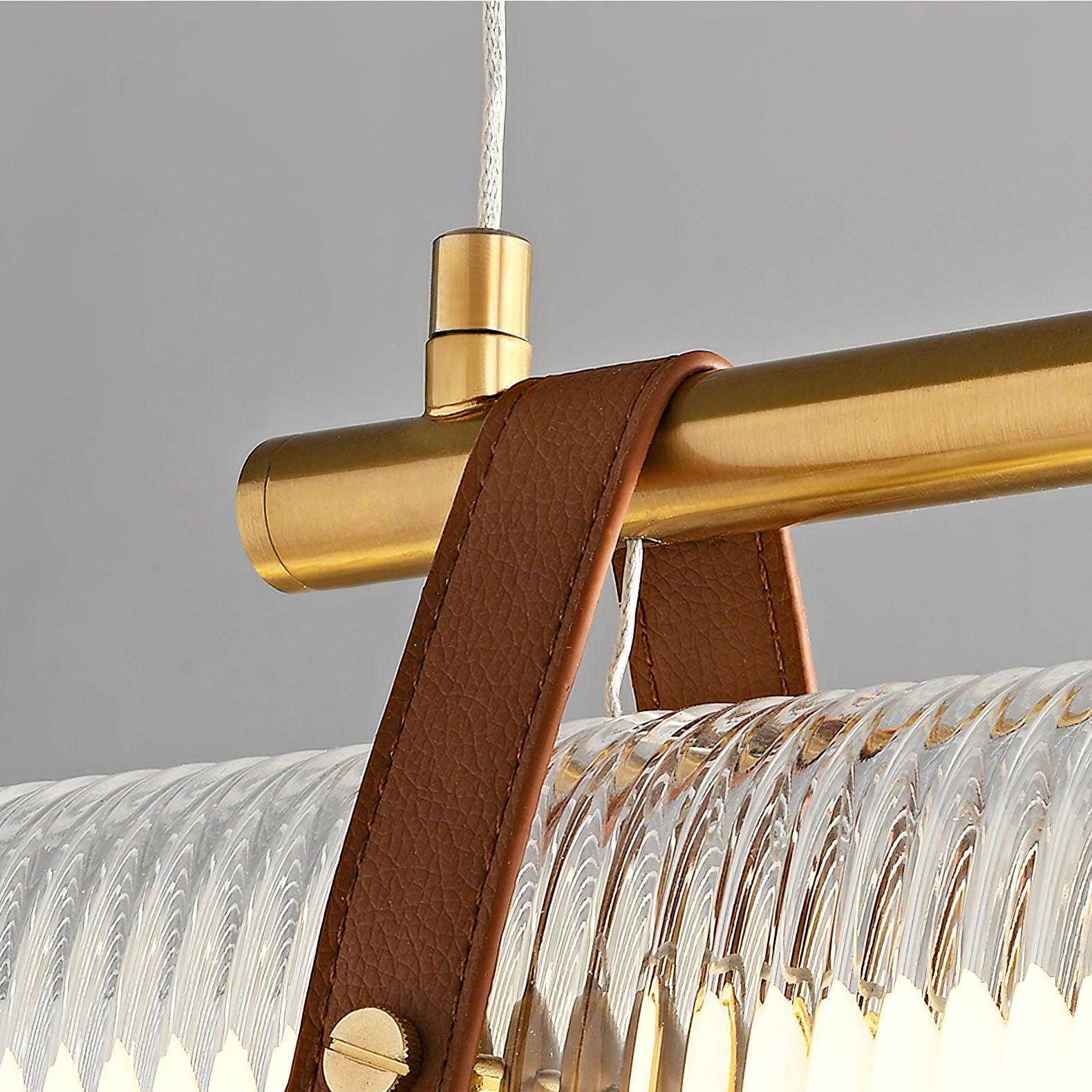 Niraenne Pendant Lamp Acrylic Linear Modern for Dining Room