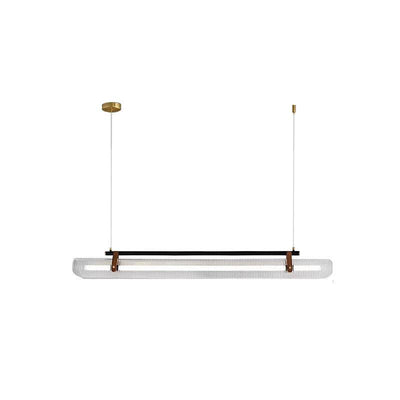 Niraenne Pendant Lamp Acrylic Linear Modern for Dining Room