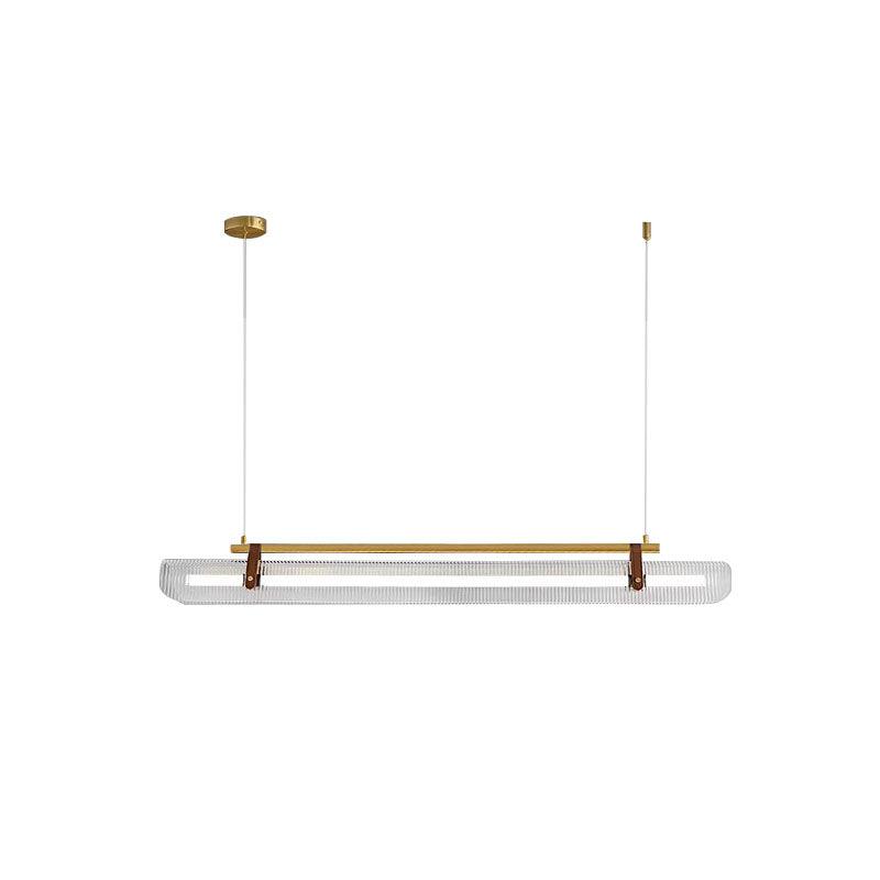 Niraenne Pendant Lamp Acrylic Linear Modern for Dining Room