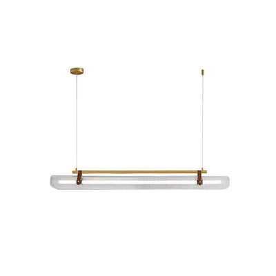 Niraenne Pendant Lamp Acrylic Linear Modern for Dining Room