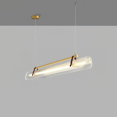 Niraenne Pendant Lamp Acrylic Linear Modern for Dining Room