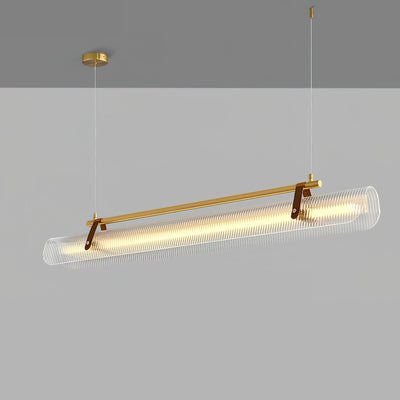 Niraenne Pendant Lamp Acrylic Linear Modern for Dining Room