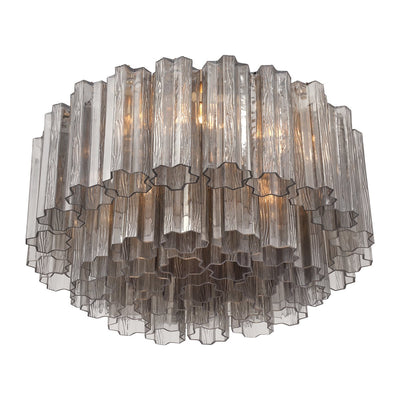 Eiruaya Ceiling Lamp Glass Tube Layered Amber