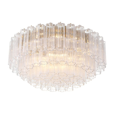 Eiruaya Ceiling Lamp Glass Tube Layered Amber