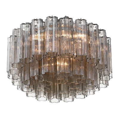 Eiruaya Ceiling Lamp Glass Tube Layered Amber