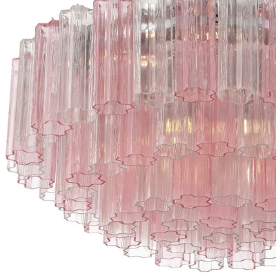 Eiruaya Ceiling Lamp Glass Tube Layered Amber