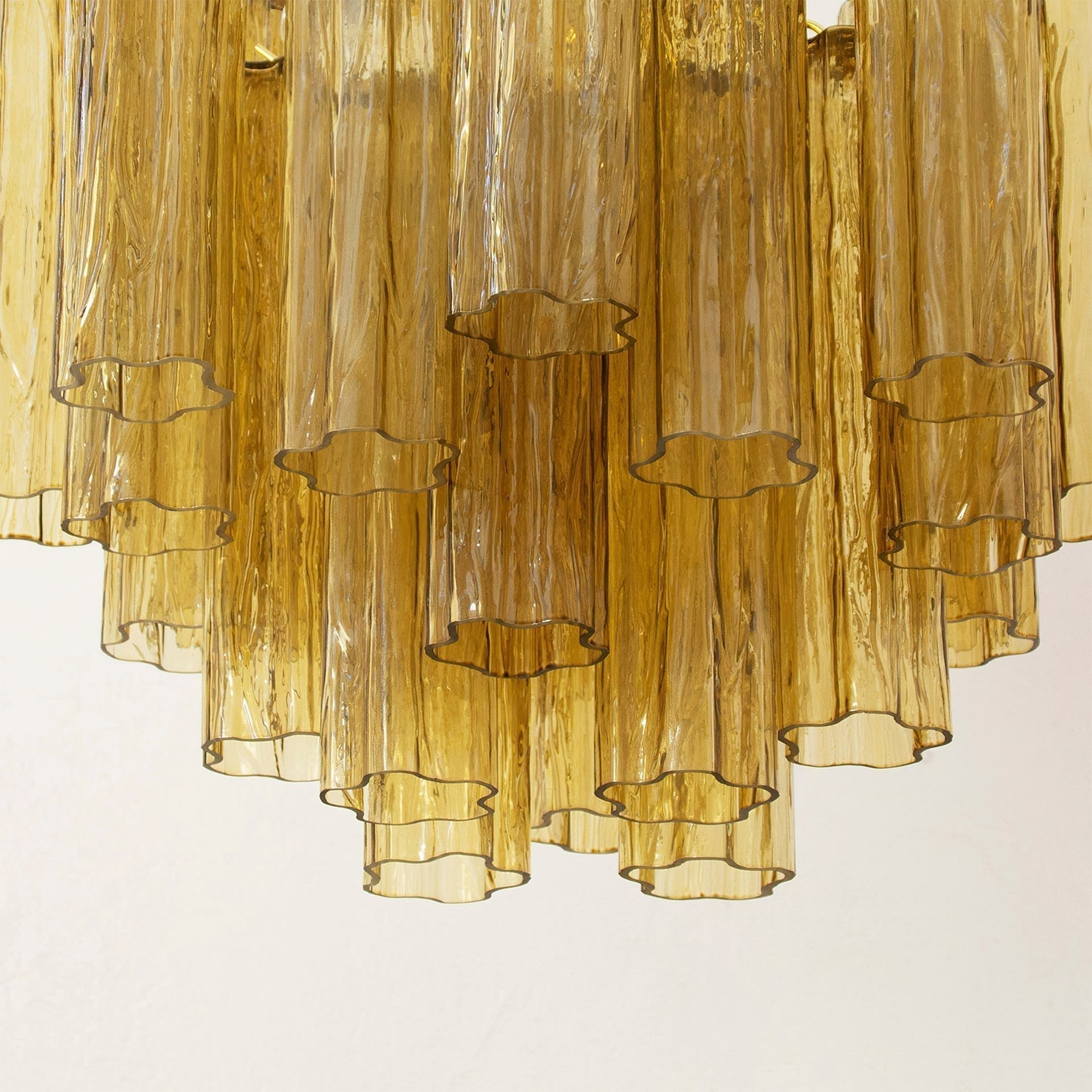 Lioraelle Chandelier Glass Tube Layered Luxury