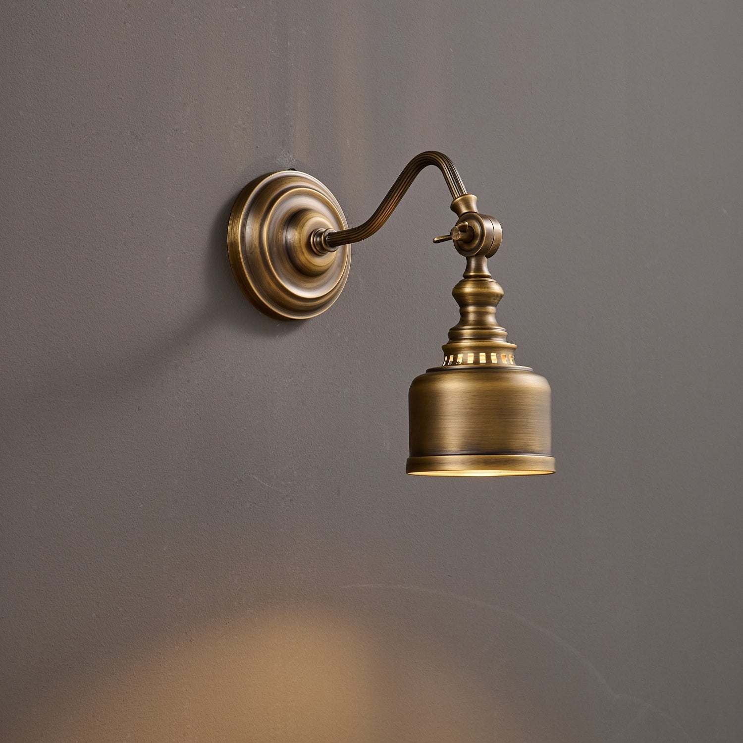Cedarridge Gooseneck Indoor Wall Light
