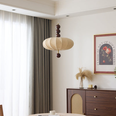 Koda Vintage Fabric Pendant Light
