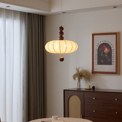 Koda Vintage Fabric Pendant Light