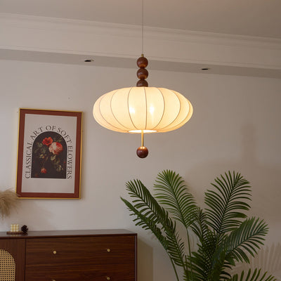 Koda Vintage Fabric Pendant Light