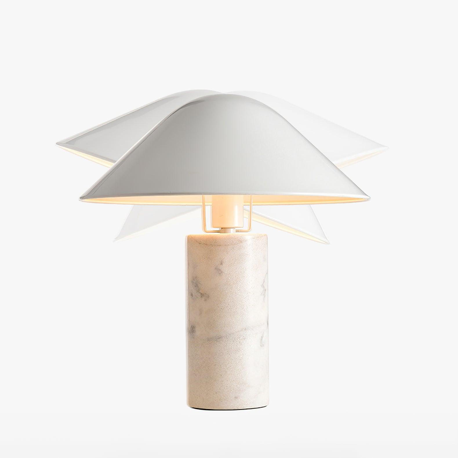 Elyrian Marble Minimalist Table Lamp