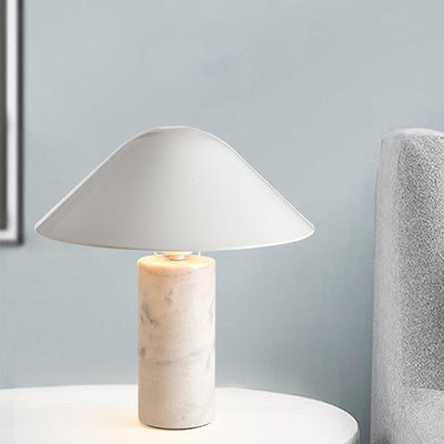 Elyrian Marble Minimalist Table Lamp