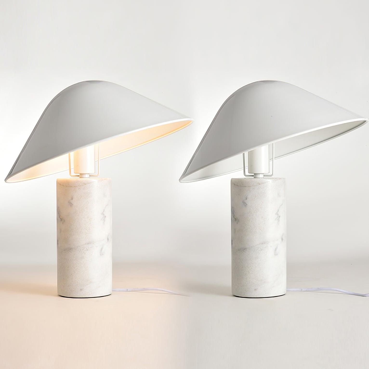 Elyrian Marble Minimalist Table Lamp
