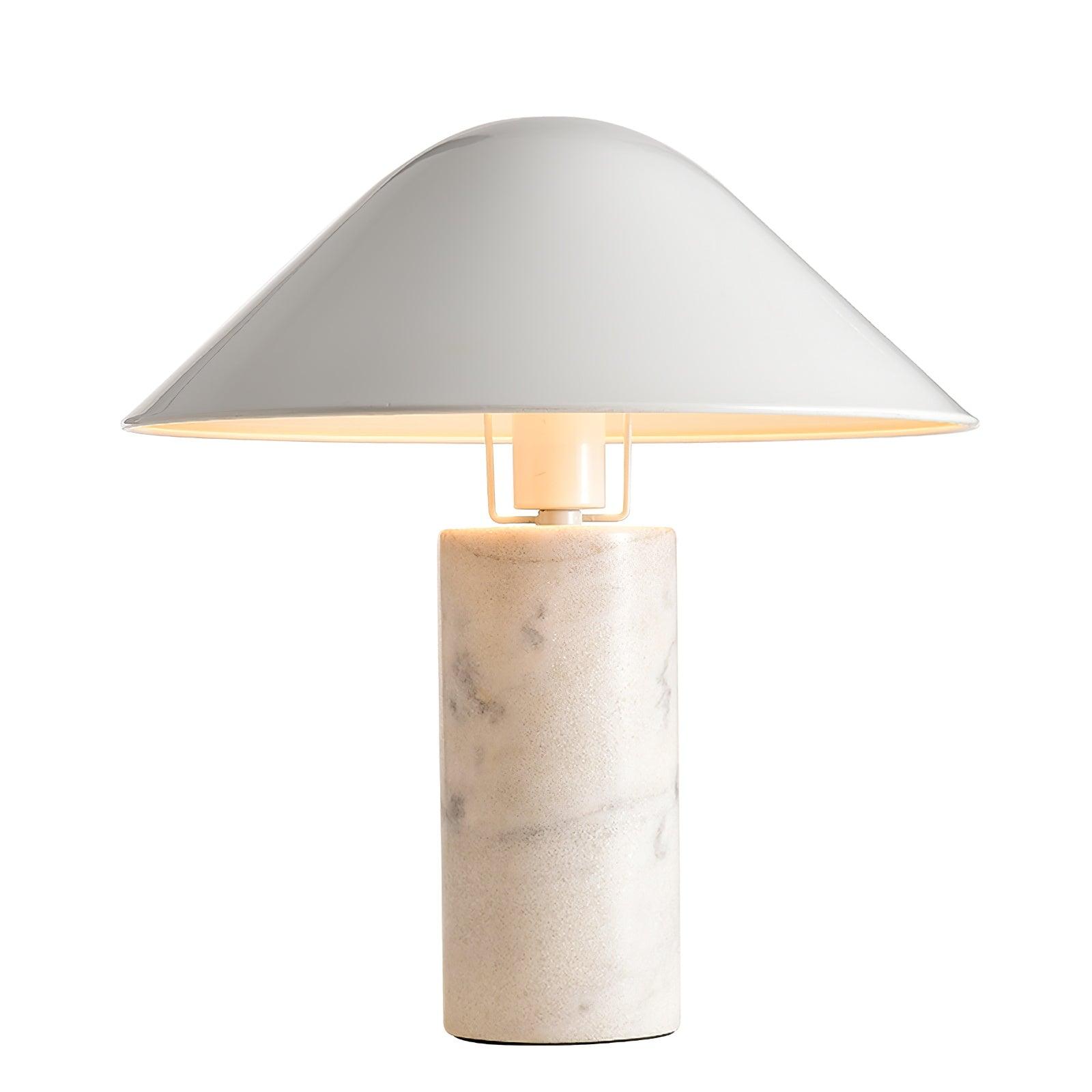 Elyrian Marble Minimalist Table Lamp