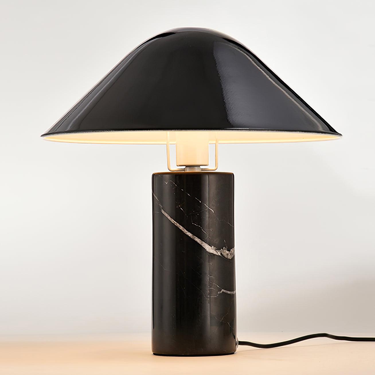 Elyrian Marble Minimalist Table Lamp