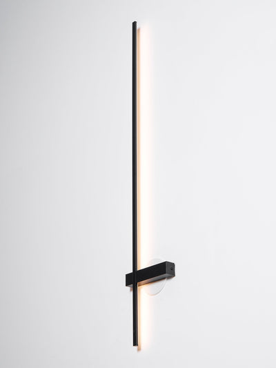 Mesv Linear Rechargeable Black Wall Lamp