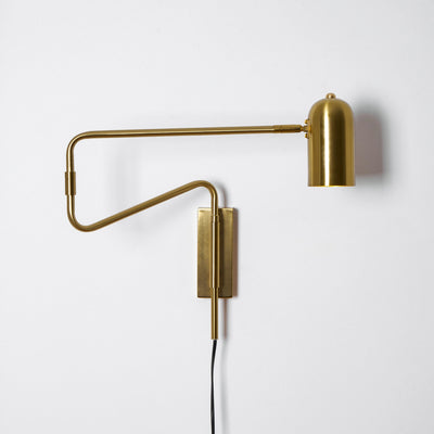 Havengrove Adjustable Arm Plug In Indoor Wall Light