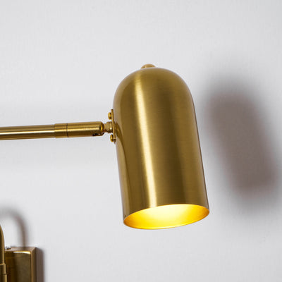 Havengrove Adjustable Arm Plug In Indoor Wall Light