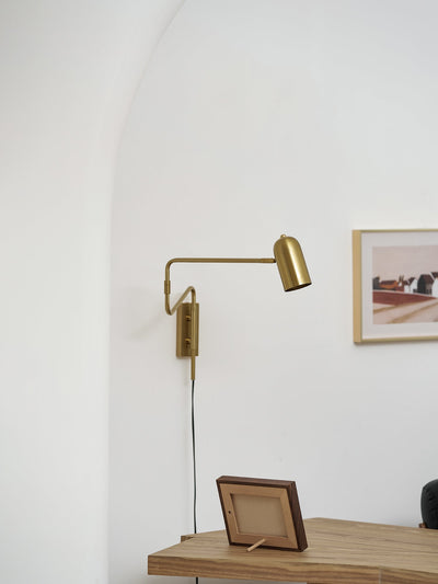 Havengrove Adjustable Arm Plug In Indoor Wall Light