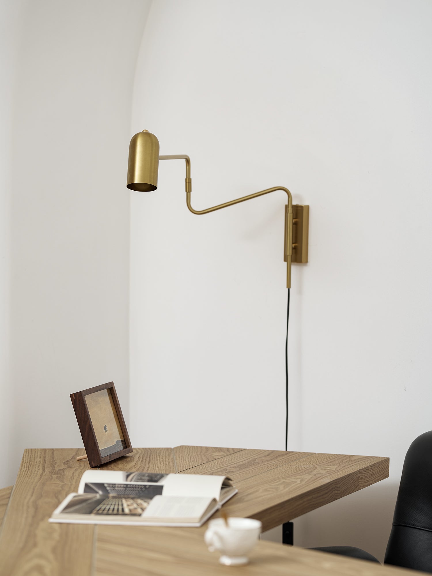 Havengrove Adjustable Arm Plug In Indoor Wall Light