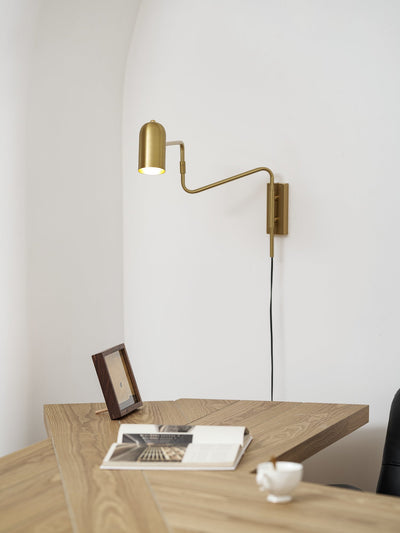 Havengrove Adjustable Arm Plug In Indoor Wall Light