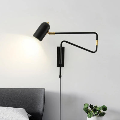 Ivar Adjustable Arm Plug In Wall Lamp - Neutral Decor