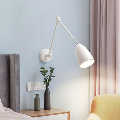 Ulrinel Adjustable Swing Arm Wall Lamp