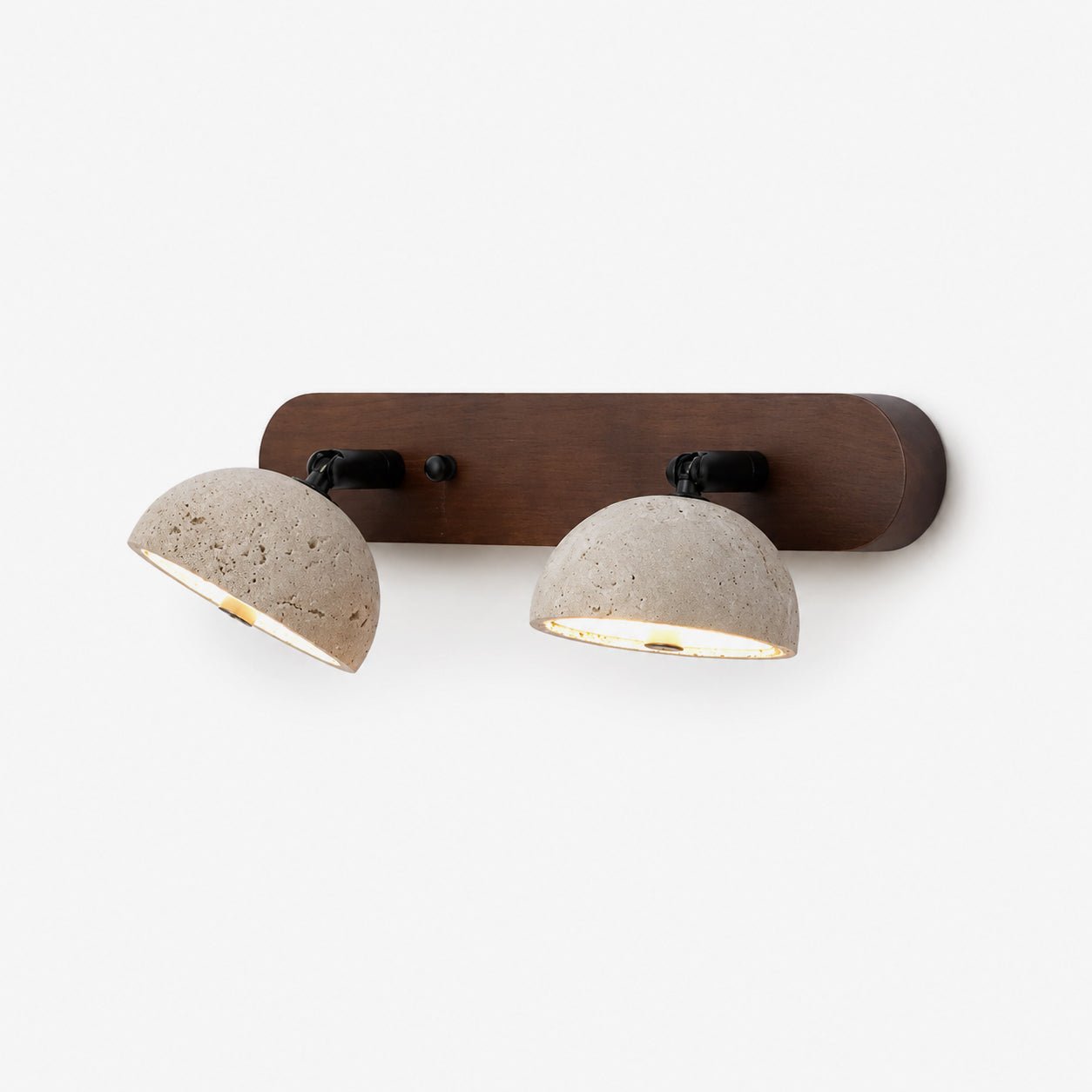 Valienne Travertine Dome Vanity Light