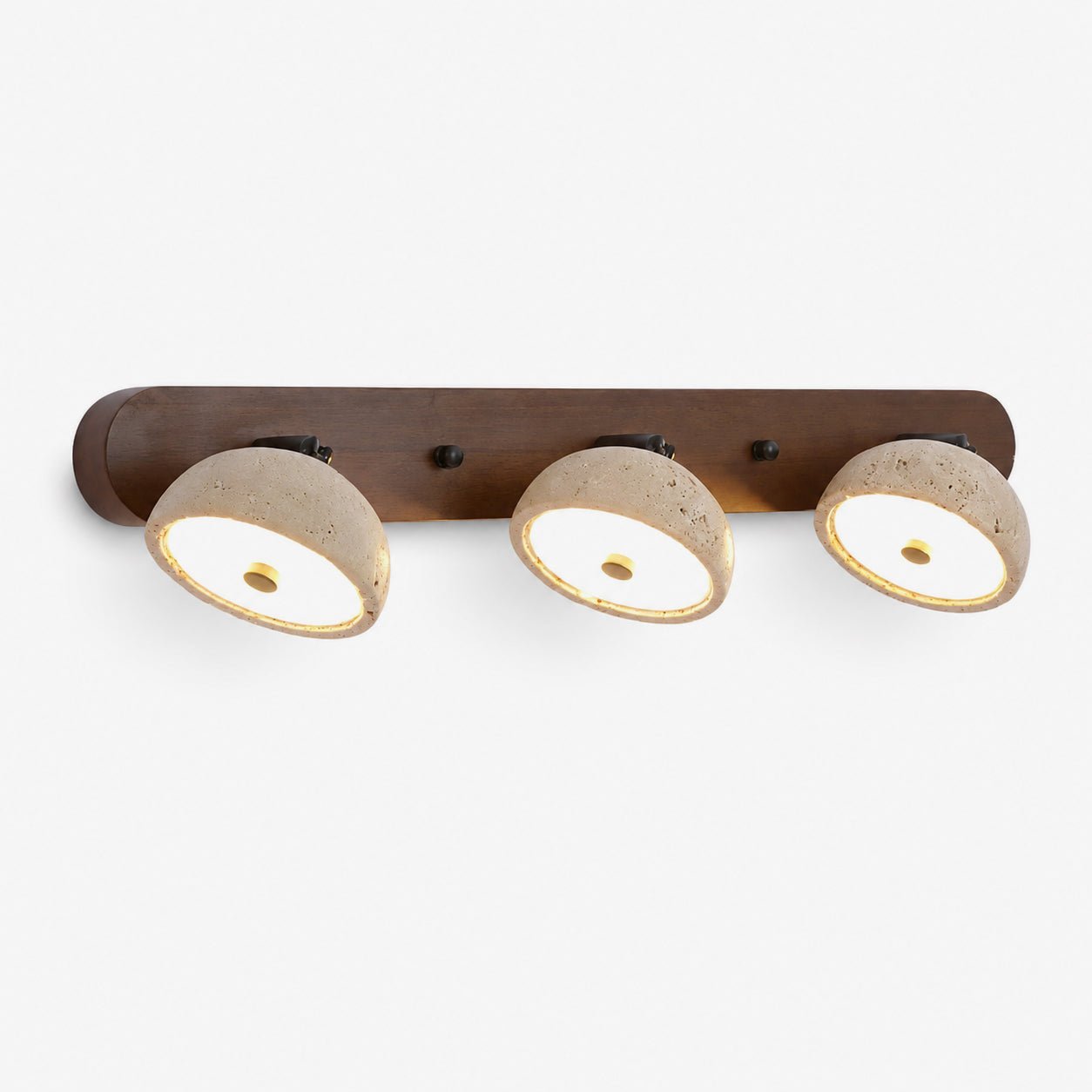 Valienne Travertine Dome Vanity Light