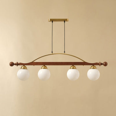 Adorned Linear Chandelier