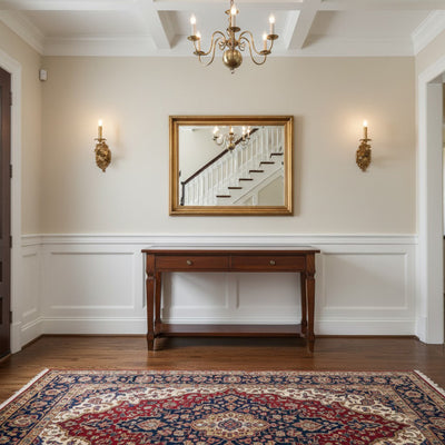 Golden Cartouche Wall Lamp
