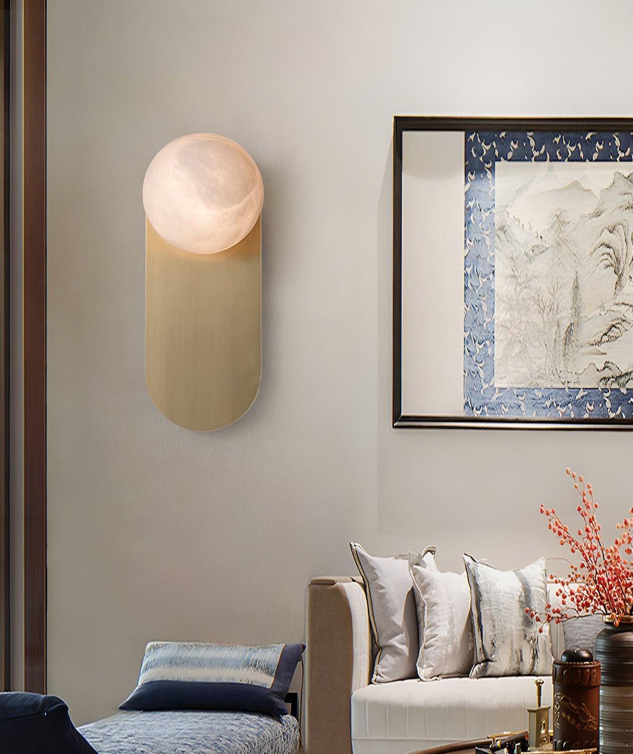 Cuzorion Alabaster Wall Light
