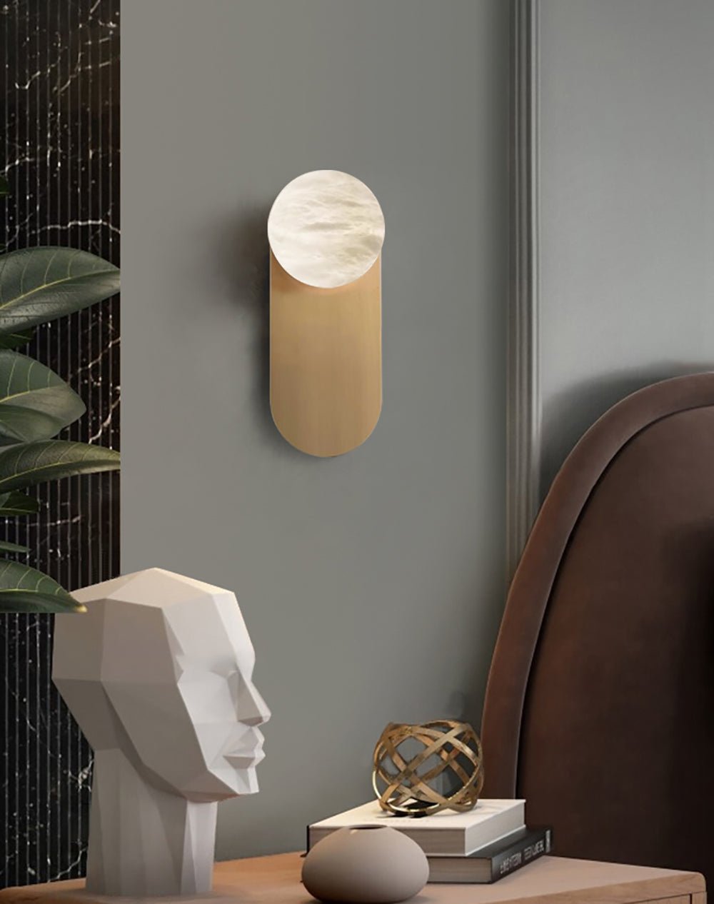 Cuzorion Alabaster Wall Light