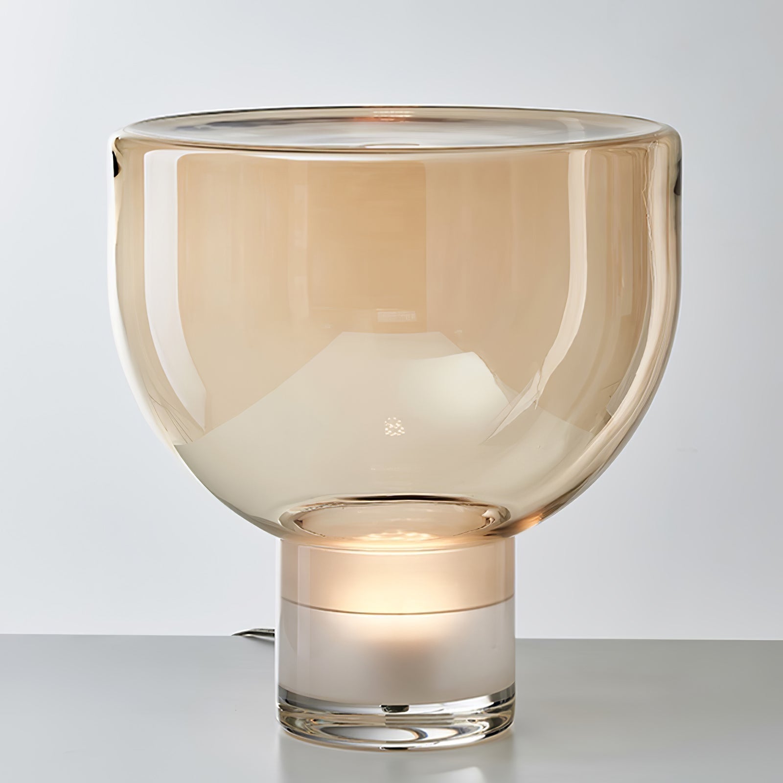 Cavm Glass Elegant Table Lamp