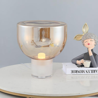 Cavm Glass Elegant Table Lamp