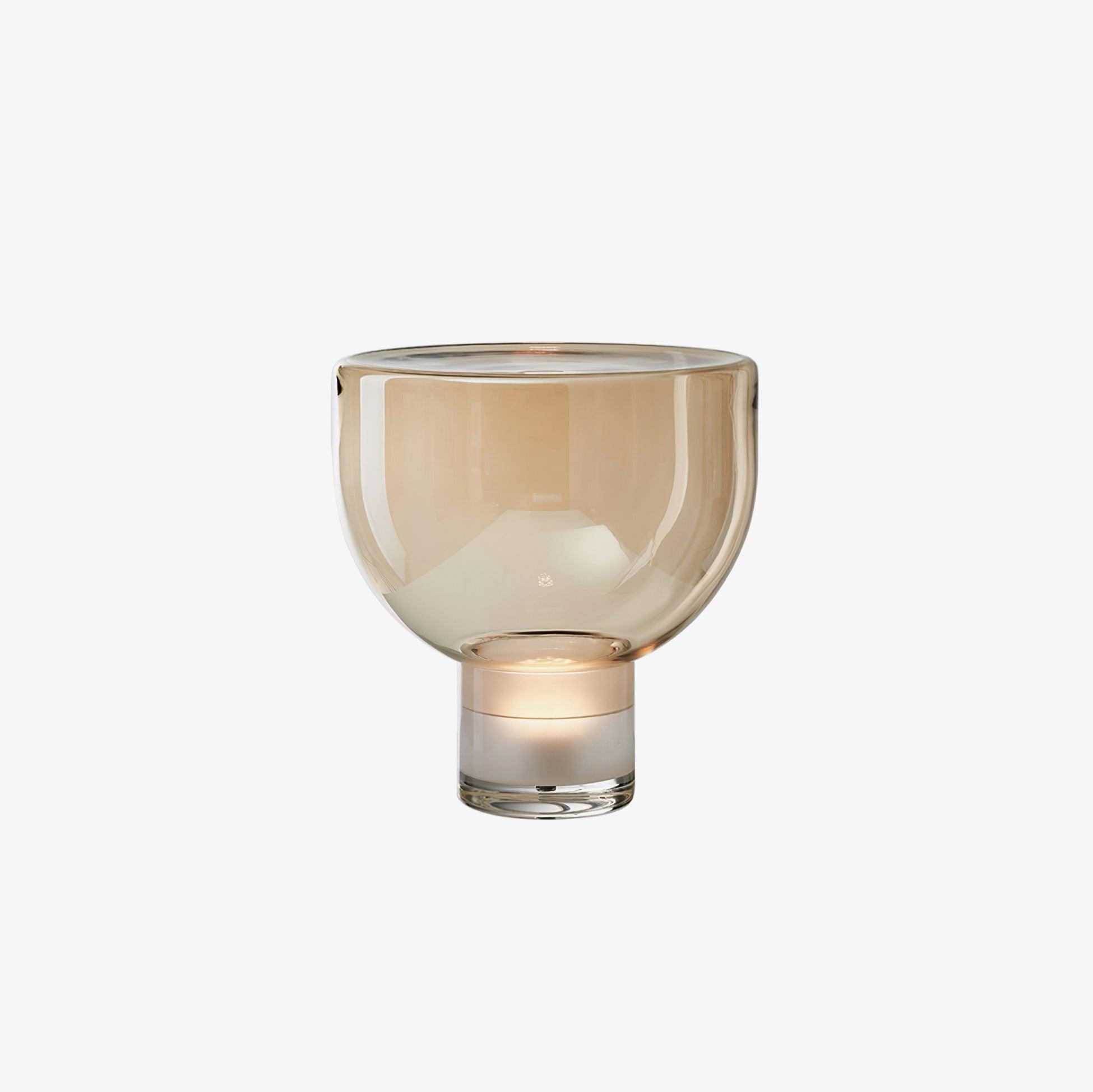 Cavm Glass Elegant Table Lamp