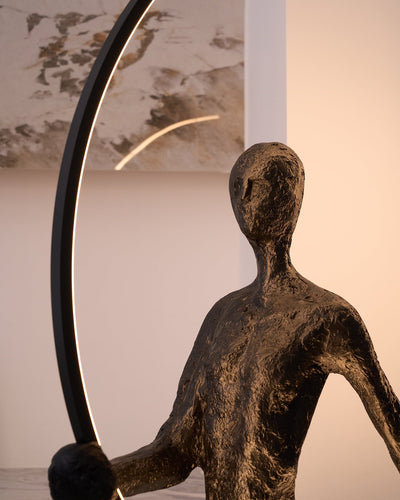 Cirarelia Floor Lamp Sculpture LED Figure