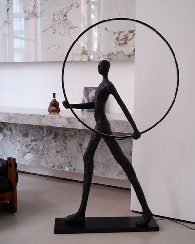 Cirarelia Floor Lamp Sculpture LED Figure